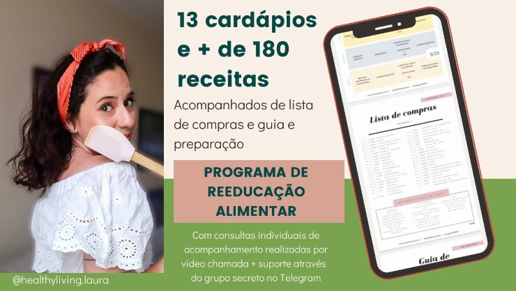 Cardápios saudáveis para semana