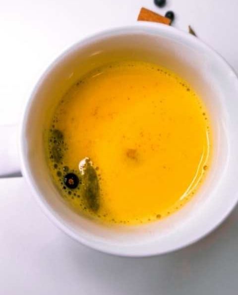 Golden milk receita tradicional