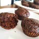 Muffin de banana e alfarroba - Laura Oliveira